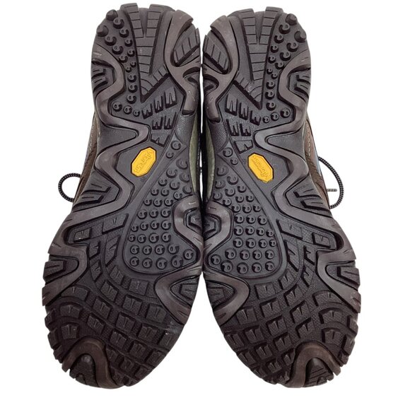 Merrell Siren Sync Womens 8.5 Suede Low Top Hiking Boots Brown/Periwinkle - Picture 8 of 11